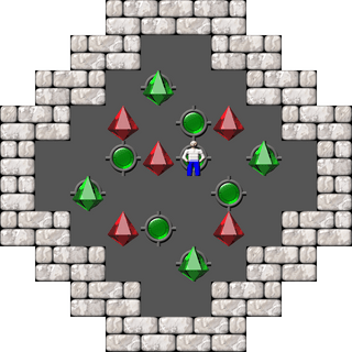 Уровень 1 — Microban 02 Arranged